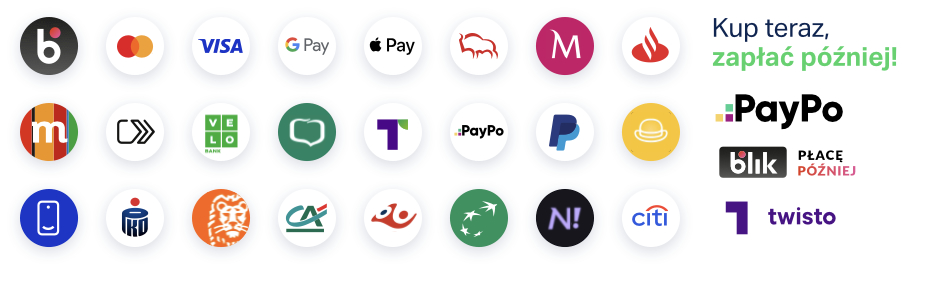 Formy płatności — T-pay BLIK karta