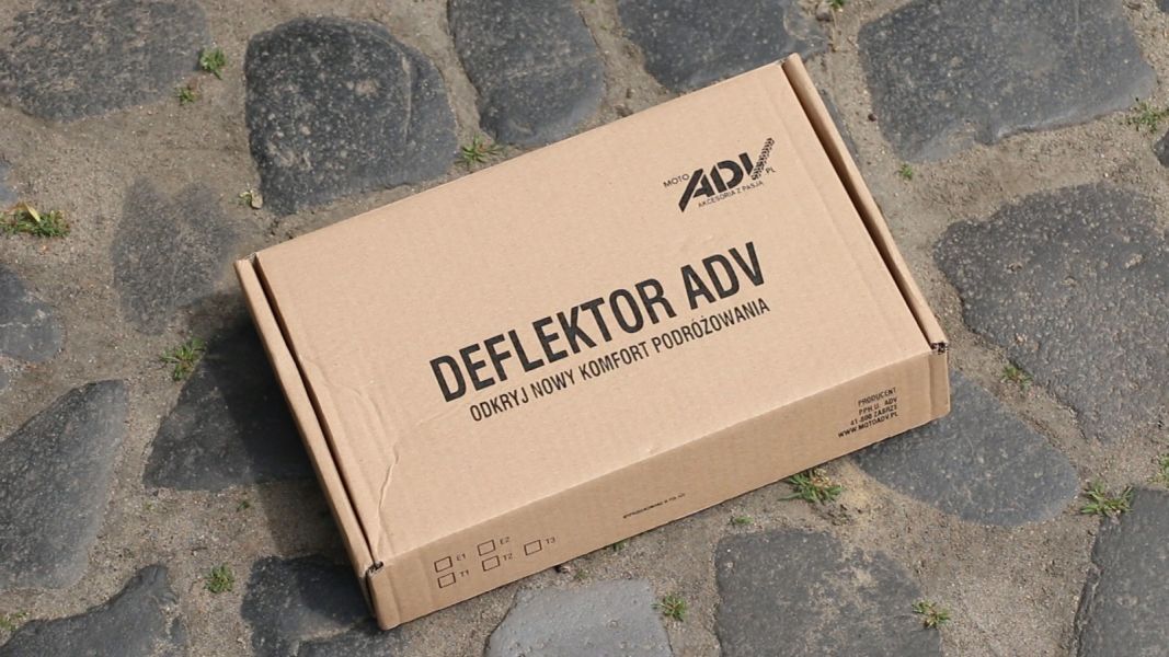 Deflektor — opakowanie