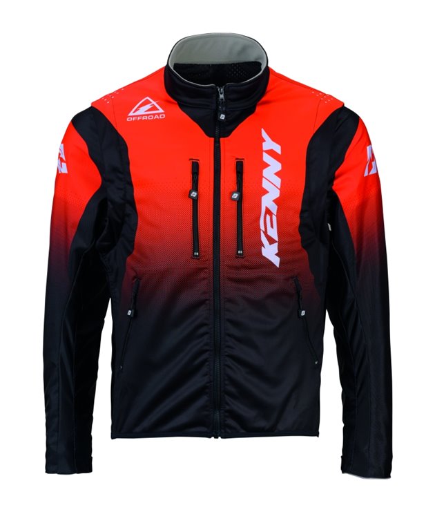 Kurtka ADVENTURE/ENDURO Softshell Orange Neon L Kenny Racing | 261-3802020-5606