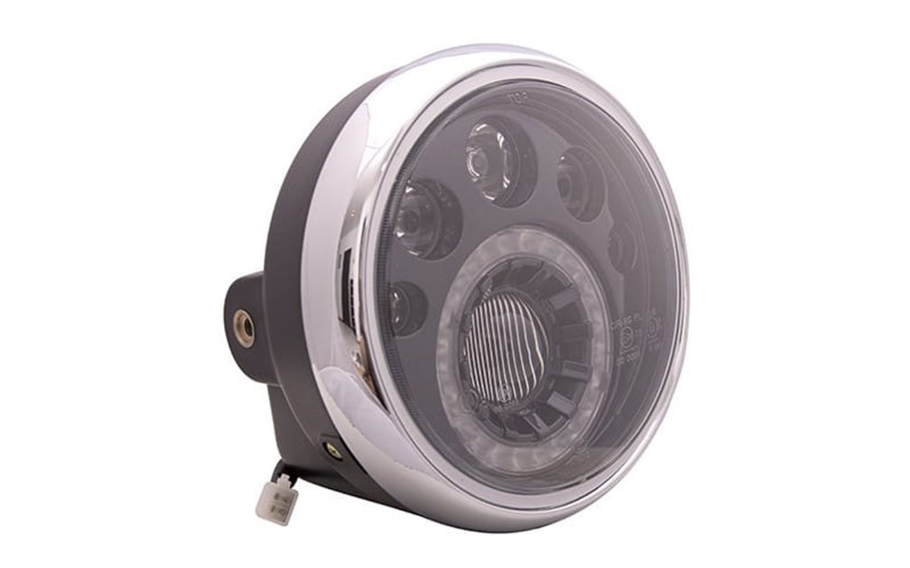Reflektor LED Homologacja E4 E24 do motocykla / motoroweru | 5905220854820