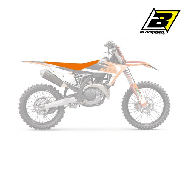 BLACKBIRD POKROWIEC / POSZYCIE NA SIEDZENIE KTM SX 85 2025 PIRAMID KOLOR POMARAŃCZOWY