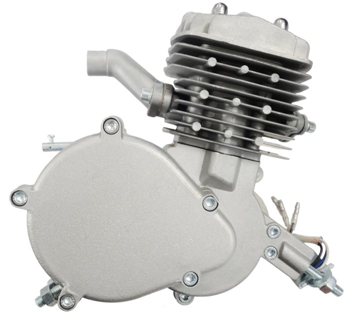 Mocny silnik do roweru 80 cm3 2T, zestaw do roweru spalinowego Moretti