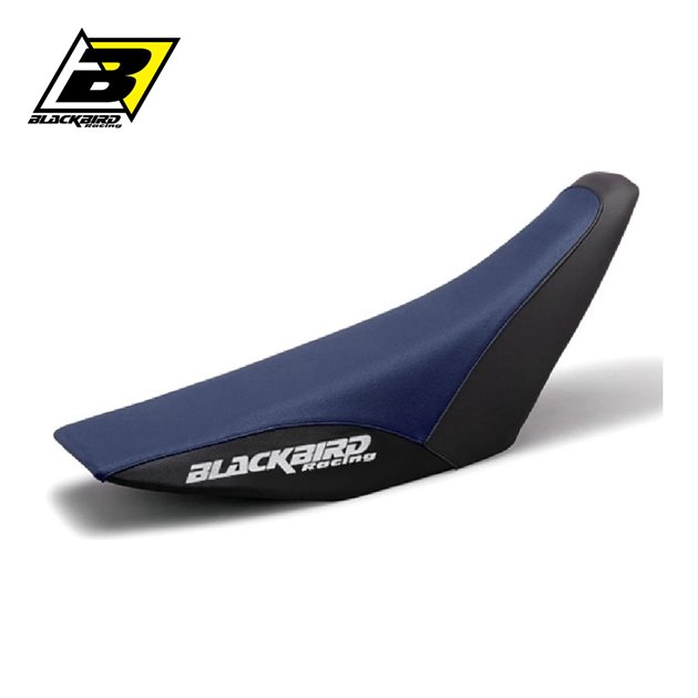 BLACKBIRD POKROWIEC / POSZYCIE NA SIEDZENIE KAWASAKI KX 125/250 1994-1998 TRADITIONAL KOLOR CZARNY / GRANATOWY / CIEMNY NIEBIESKI