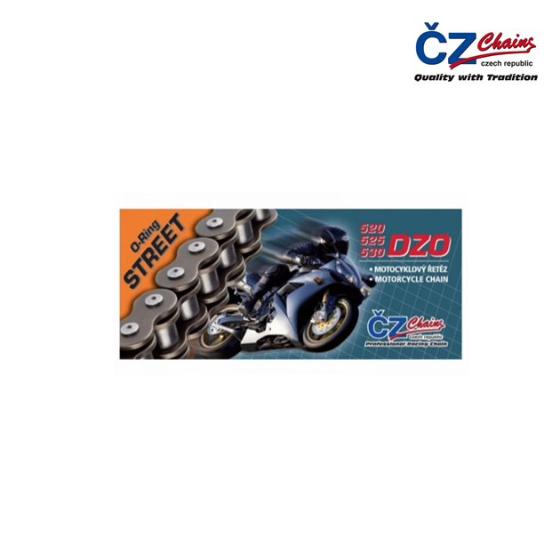 Łańcuch napędowy 520 DZO (106 ogniw) O-RING BRONZE do 750 CCM (STREET) (35,6 KN) CZ | CZ520DZO106BR