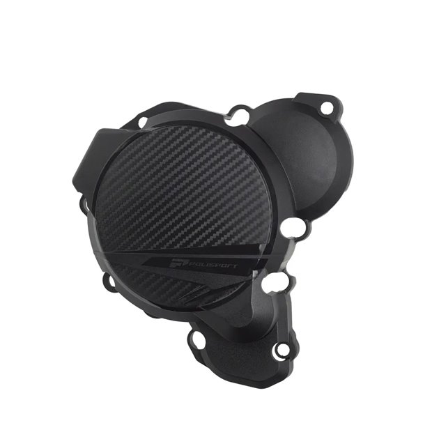Osłona pokrywy - dekla zapłonu Polisport KTM EXC XC-W 250 300 24 Husqvarna TE 250 300 24 Gas Gas EC 250 300 24 czarny | 8504400001