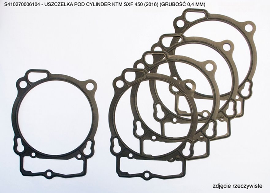 Uszczelka POD CYLINDER KTM EXCF 450 '17-'21 SXF 450 '17-'21 (GRUBOŚĆ 04 MM) ATHENA