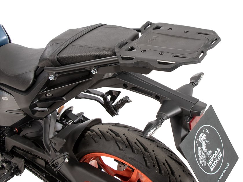 Płyta bagażowa Smartrack czarna KTM 125 Duke Hepco&Becker | 6807671