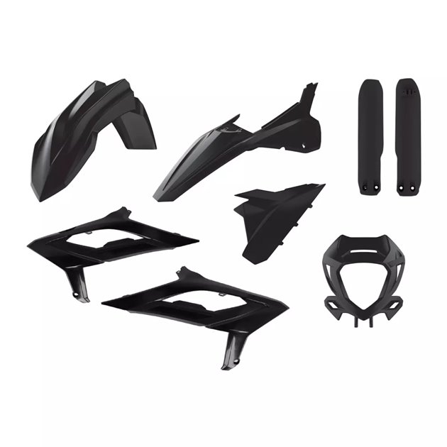 Zestaw plastików Body Kit Polisport Beta RR 2T 4T 2023 czarny | 91317
