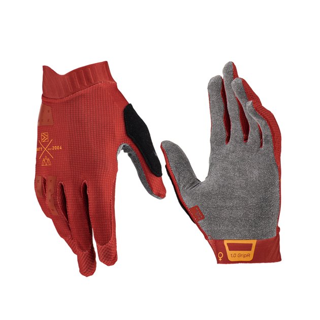 Rękawice rowerowe (damskie) MTB 1.0 GRIPR Glove Lava bordowy L Leatt | 6023046453