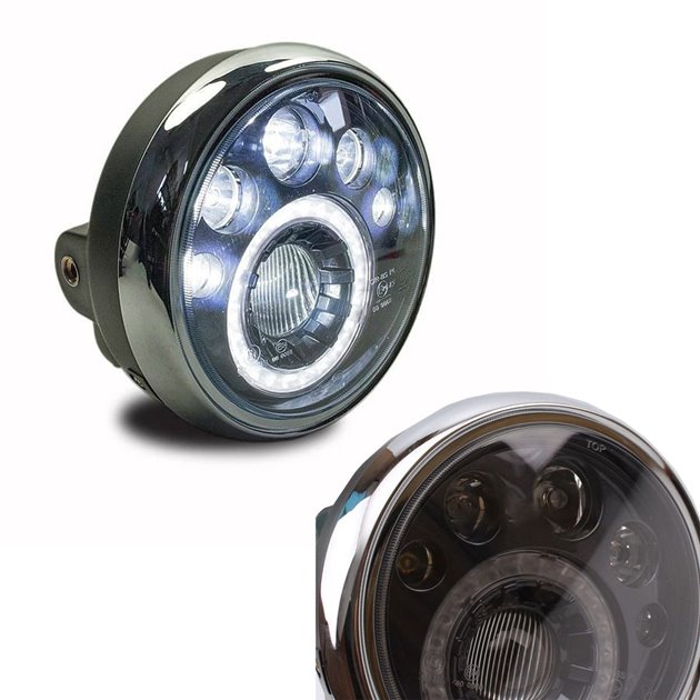 Reflektor lampa LED z homologacją E4/E24 do motocykla MORETTI
