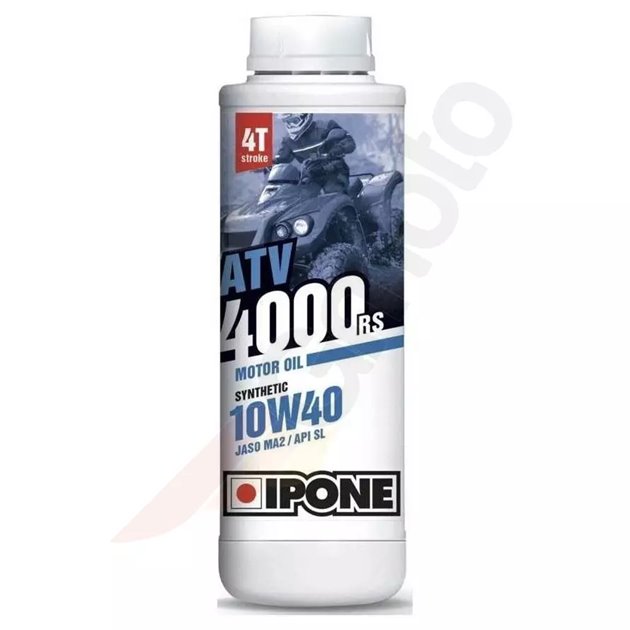 Olej silnikowy Ipone ATV 4000 RS Semisyntetyk 4T 10W40 Półsyntetyczny 5 l 4+1 | 800478