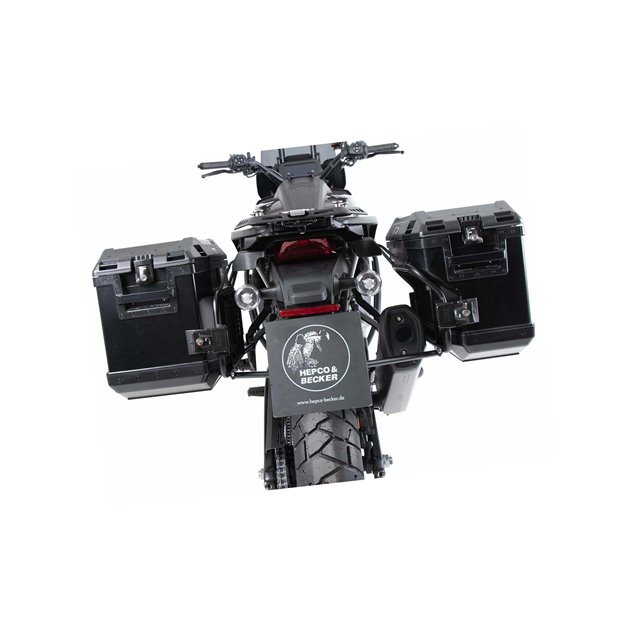 Stelaż Cutout + kufry boczne Xplorer Harley-Davidson Pan America 1250 / Special 2021-2026 Hepco Becker | 6517600 00 01-01-40