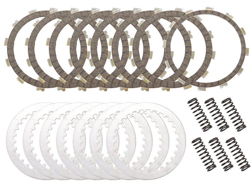 Tarcze, przekładki i sprężyny sprzęgłowe (komplet) Honda CRF 450 R/RWE/RX Psychic | MX-03786H
