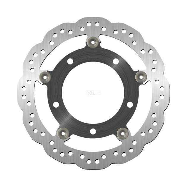Tarcza hamulcowa (przód) SYM JET 50/125/170 '17-'21, (KOŁA 14") SYMPHONY 50/125/170/200 '17-'22 (260X106,2X4MM) (5X10,25MM) WAVE (ŚRODEK ALUMINIOWY) NG