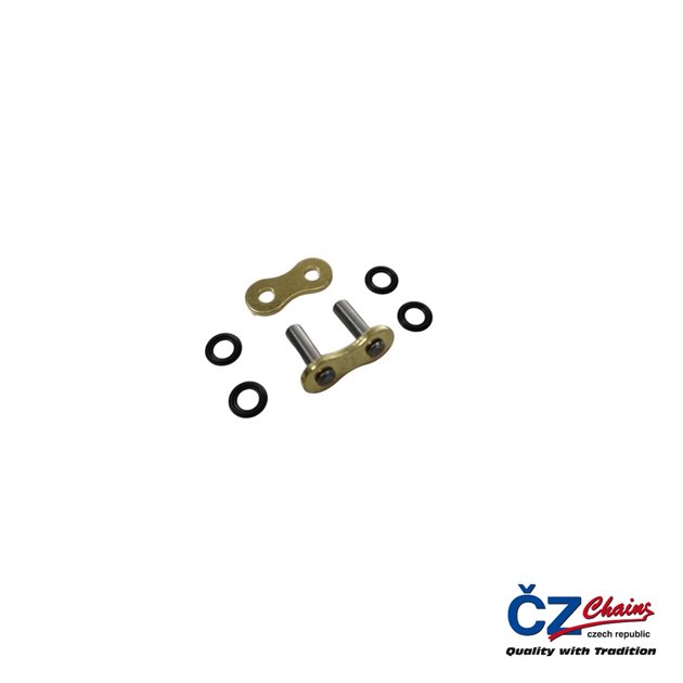 Zapinka łańcucha 520 ORMX ACTIVE RING Złota CLIP P CZ | CZ520ORMXCLPGL