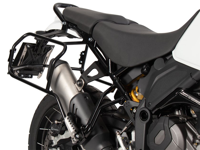 Stelaż Cutout + kufry boczne Xplorer Ducati DesertX 2022-2026 Hepco Becker | 6517638 00 01-00-40