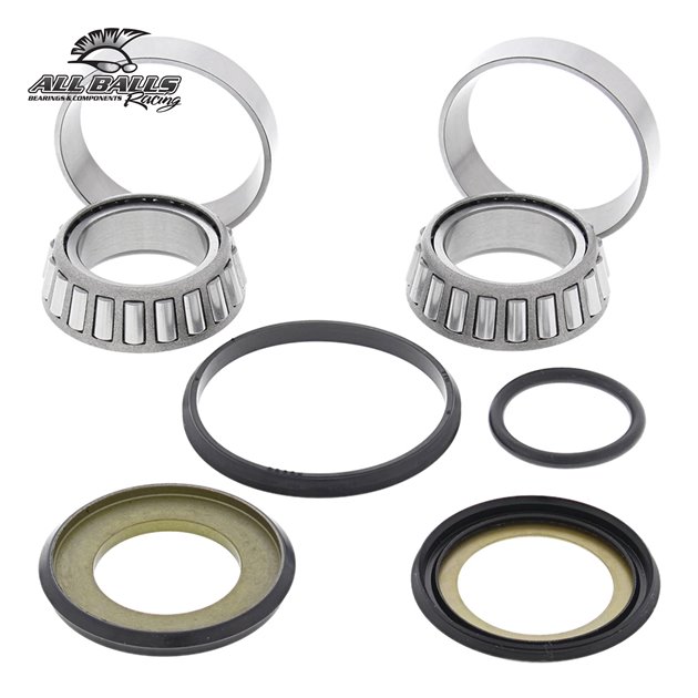 Łożyska główki ramy z uszczelniaczami KTM ALL MODELS SX/XC/EXC/EGS/XC-W / XC-FW/SX-F/LC4, Duke 620, SC Super Moto 640, Beta 250/300RR All Balls | 22-1026