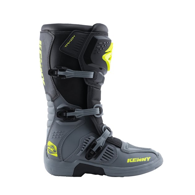 Buty Cross/Enduro Track GREY/NEON YELLOW 47 Kenny Racing | 221-7103010-4703