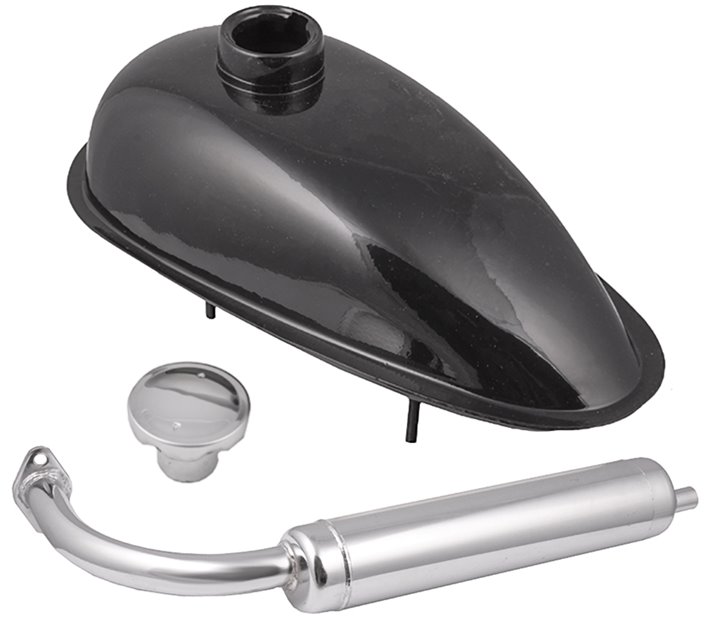 Mocny silnik do roweru 80 cm3 2T, zestaw do roweru spalinowego Moretti