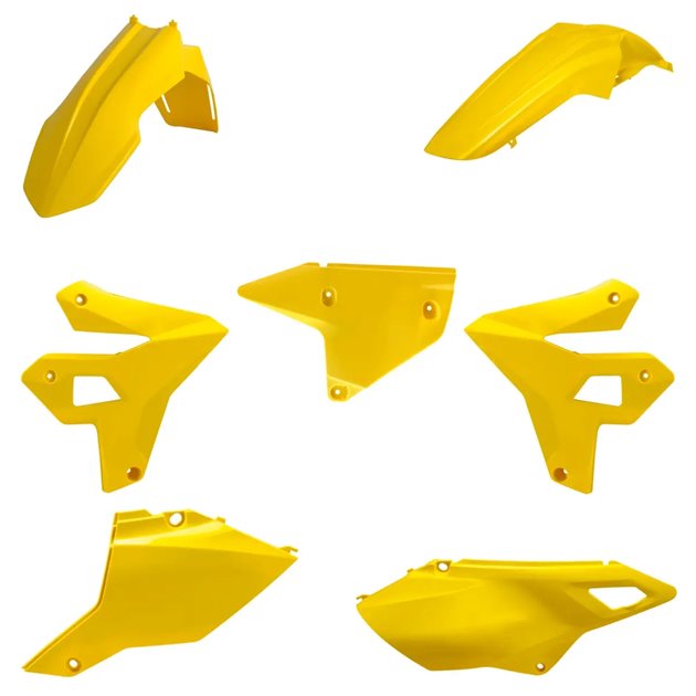 Zestaw plastików Body Kit Polisport Suzuki DR-Z 400E 00-24 DR-Z 400S 00-08 DR-Z 400SM 04-08 Restyling żółty | 91588