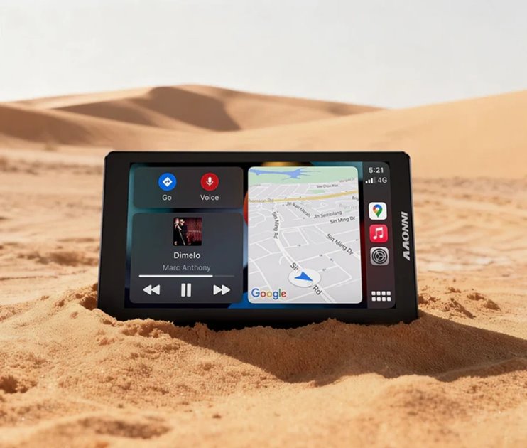 CarPlay AndroidAuto motocyklowy Innovv N2 BMW NAV DISPLAY | N2BMWNAV-DISPLAY