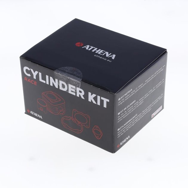 Cylinder kompletny Yamaha YZ 125 STD=54mm (cylinder, głowica, TOP-END, tłok, zawór) Athena | P400485100017