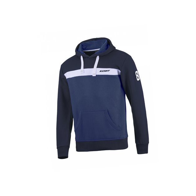 Kenny Racing Bluza z kapturem College Blue M | 261-4603050-55