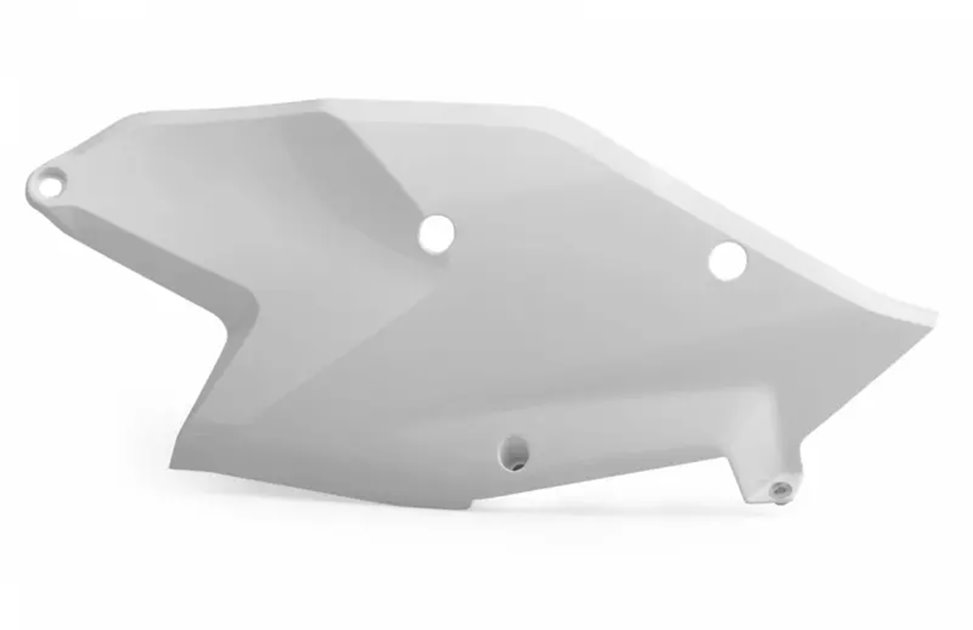 Komplet plastikowych osłon bocznych Polisport biały | 8604900002