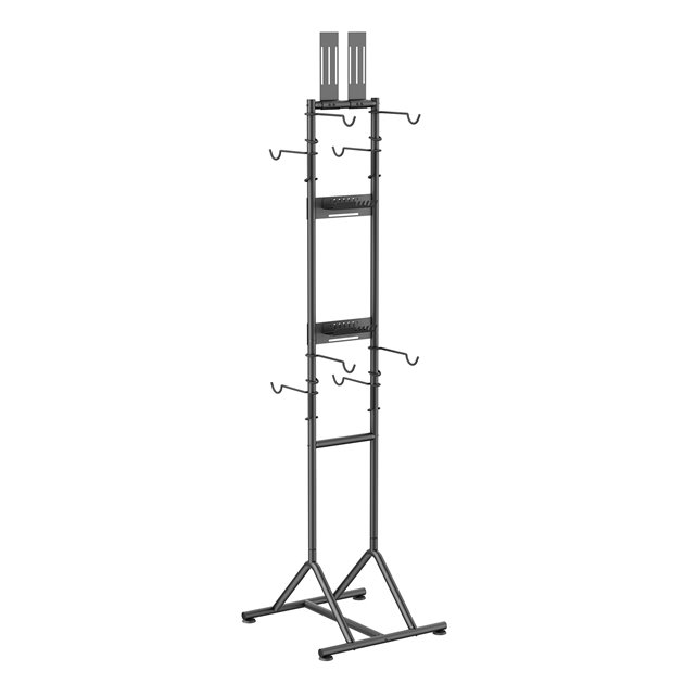 Stojak rowerowy na 4 rowery wolnostojący czarny BikeTec | BT0092BL