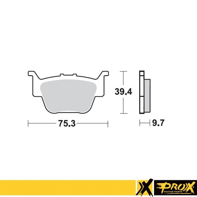 Klocki hamulcowe kh373 HONDA TRX 450R '04-14 TYŁ ProX
