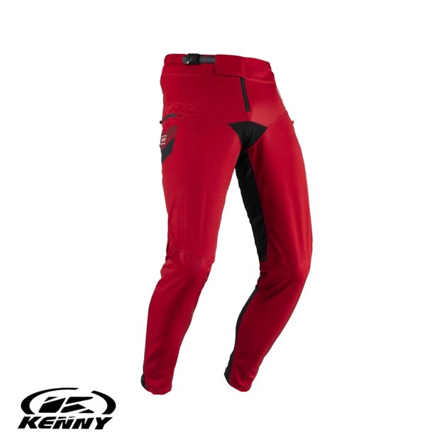 Kenny Racing Spodnie Rowerowe MTB Prolight Dark Red Czerwony/Czarny L (34) | 232-6600030-3487
