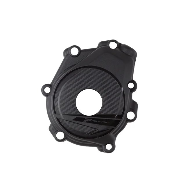 Osłona pokrywy - dekla zapłonu Polisport KTM SX-F 450 23-24 XC-F 450 23-24 Husqvarna FC FS 450 23-24 FX 450 23-24 czarny | 8499200001