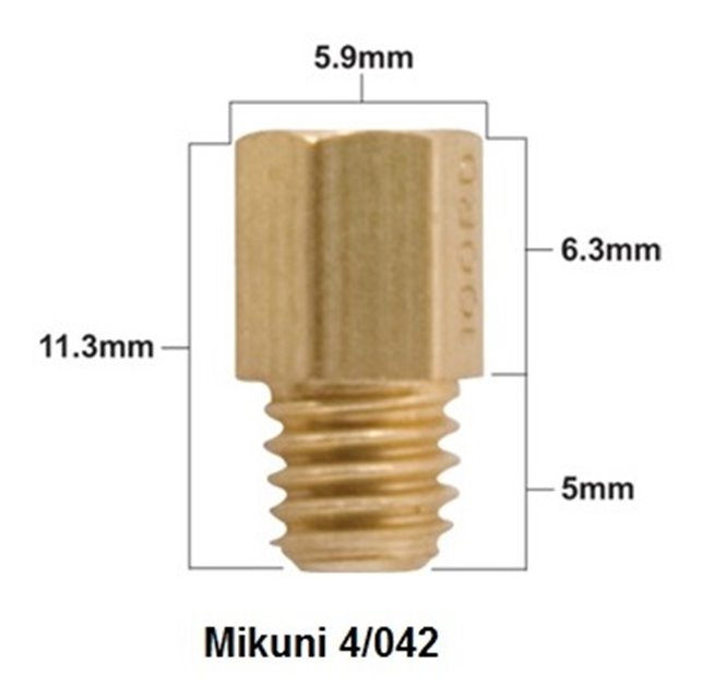 Dysza główna mikuni typ 4/042 średnica #140 ( 1 szt. ) ProX