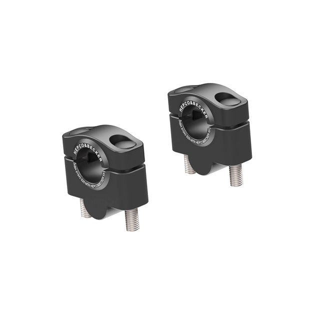 Podwyższenie kierownicy 25 mm czarne Honda NC 700 / 750 S / DCT 2012-2013 Hepco & Becker | 4230970 25 01