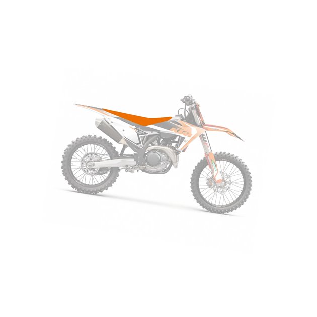 BLACKBIRD POKROWIEC / POSZYCIE NA SIEDZENIE KTM SX 85 2025 PIRAMID KOLOR POMARAŃCZOWY