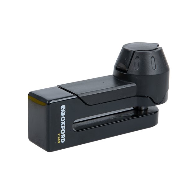 Oxford Blokada tarczy hamulcowej Titan trzpień 10MM Czarny | LK485