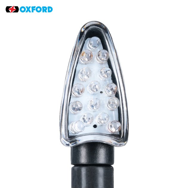 Oxford Kierunkowskazy CE LED ARROW Czarne długie | EL339