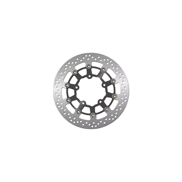 Tarcza hamulcowa przód Suzuki GSXR 600/750/1000, VZR 1800, VLZ 1800 (310x100x5,0mm) (5x10,5mm) pływająca (Środek aluminiowy) | NG1041G