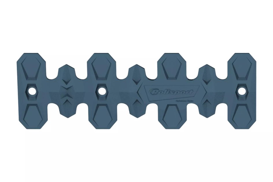 Osłona kolektora wydechu krótka 22 cm Polisport szary | 8483700006