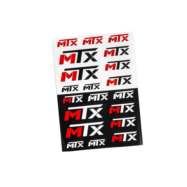 Naklejki logo (arkusz) MTX PARTS | MTXLOGOSTICKER