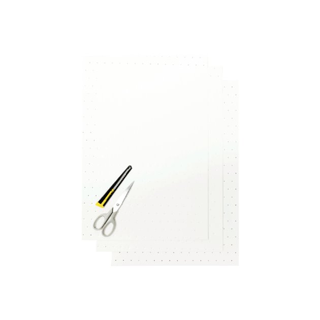 Naklejki (Folia CRYSTALL 0,4 MM, perforowana, 3 x arkusz 47X33CM) Blackbird | E5052/10