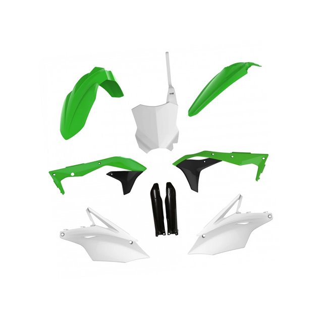 Komplet Plastików Kawasaki KX 450F Zielony Polisport | 91570