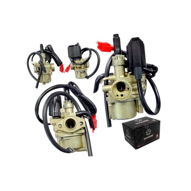 Gaźnik Skuter 2T 50cc ssanie elektryczne Moretti