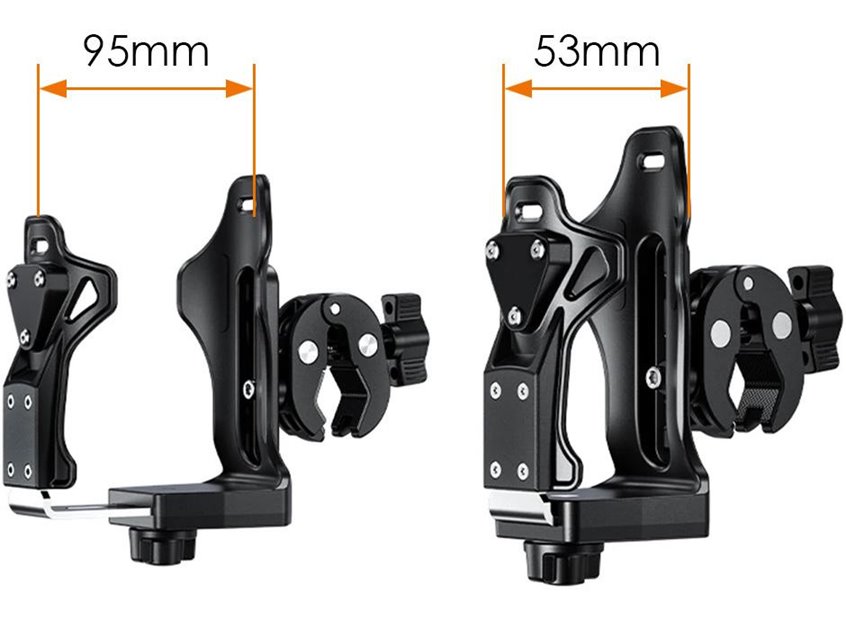 Uniwersalny uchwyt na bidon, butelkę i termos – idealny do motocykla, skutera, roweru