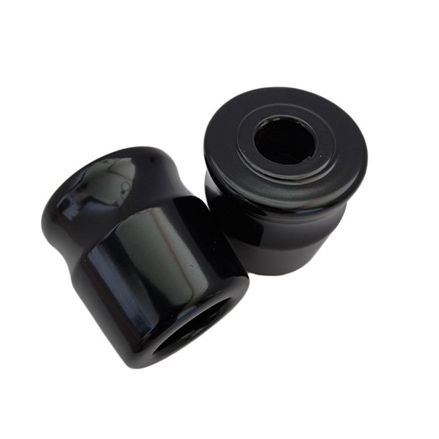BIKETEC KOŃCÓWKI/CIĘŻARKI KIEROWNICY BMW S 1000 R (2013-), F 800 R (2015-) (PATRZ OPIS DODATKOWY) KOLOR CZARNY 2402040000 (OEM: 32718537531)