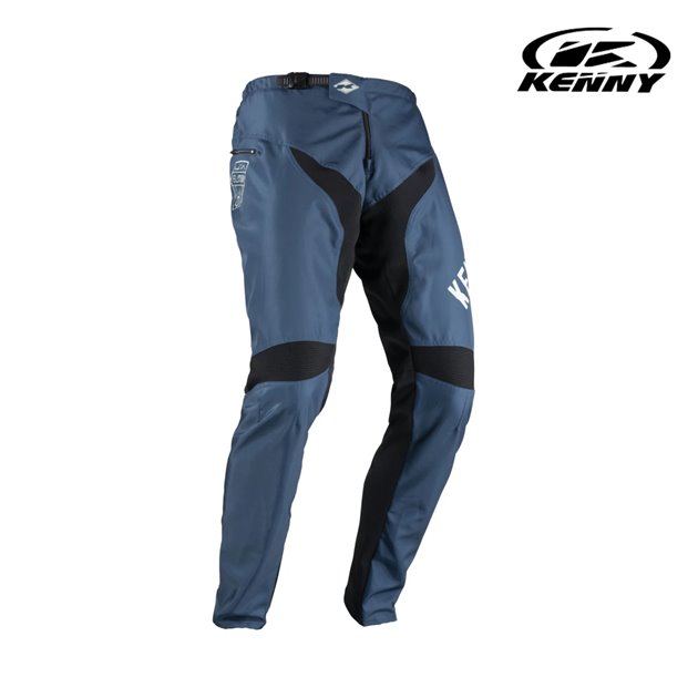 Spodnie rowerowe MTB Elite Navy niebieski/biały L (34) Kenny Racing | 232-6600020-3402