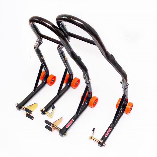 Stojak motocyklowy podnośnik biketec biker (przód/tył) typ-v - bt0015 BIKETEC