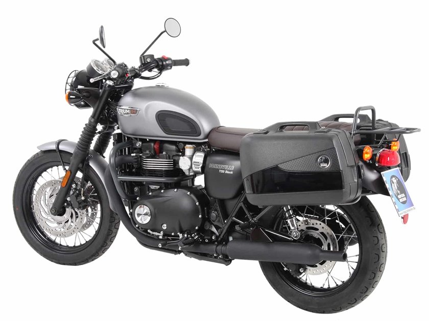 Stelaż kufrów bocznych Triumph Bonneville T 120 / Black 2016-2025 Hepco Becker | 6537544 00 01