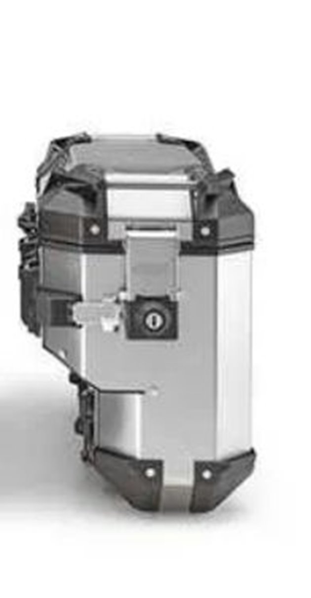 Kufry boczne 37L LEWY i 33L PRAWY WCIĘTY MONOKEY CAM SIDE K'VOYAGER aluminiowe kolor srebrny Kappa | KVG3733APACK2