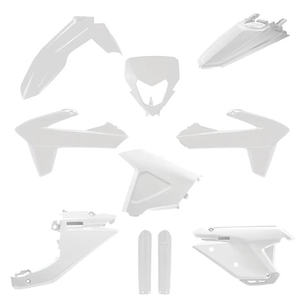 Zestaw plastików Body Kit Polisport Sherco SE SEF 25 biały | 91594